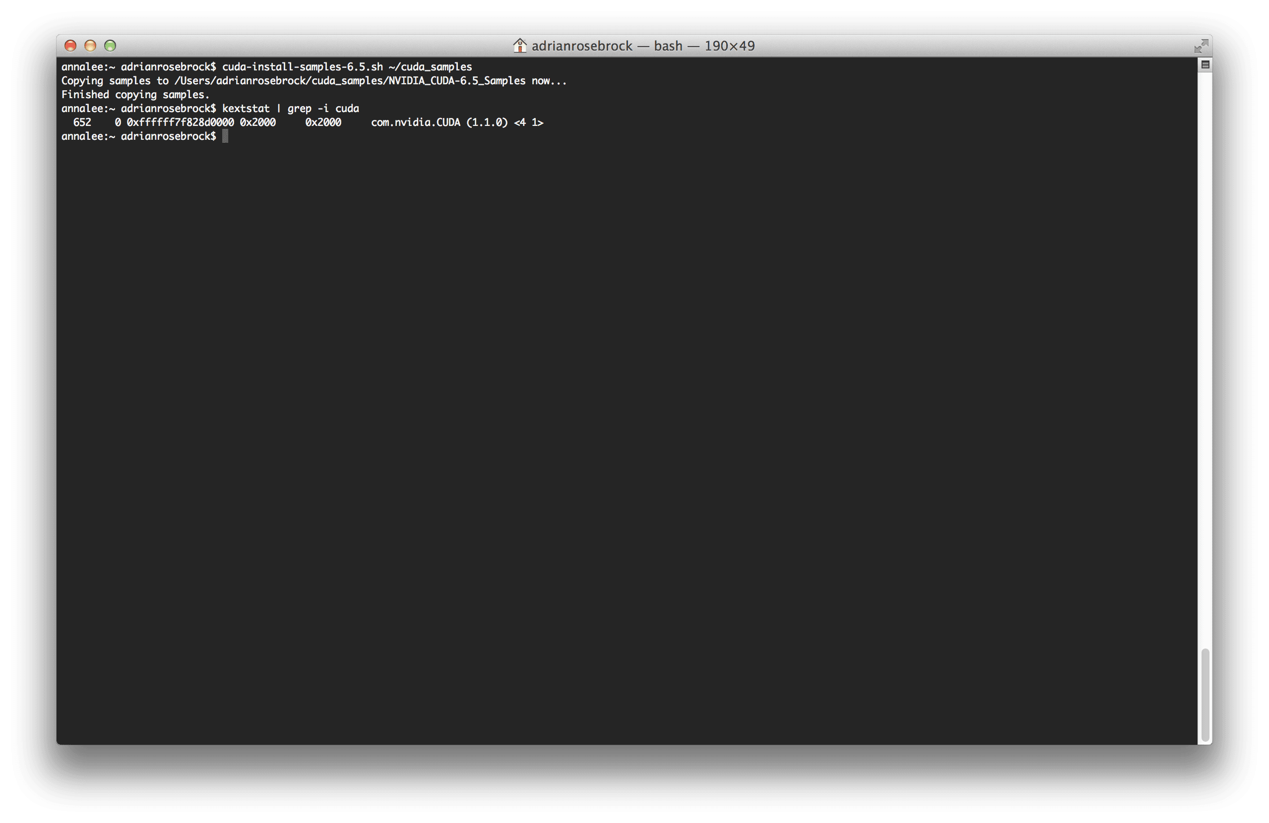 Ensuring the CUDA Driver is found