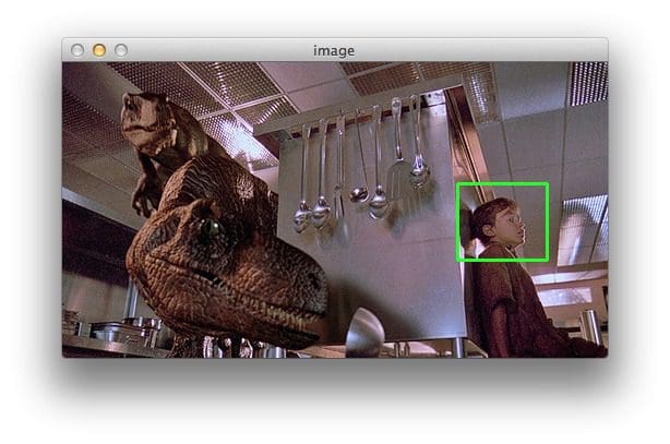 Figure 2: Clicking and dragging the region of the image we want to crop.