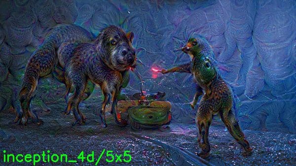 Figure 6: Eventually, our Dr. Grant and T-Rex have morphed into something else entirely.